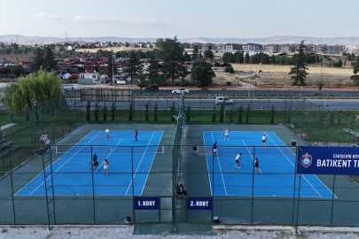 Batkent Tenis Kortlarında Kayıtlar Başlıyor