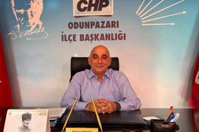 CHP Odunpazarı İlçe Başkanı Rahmi Çınar'dan Kayyum Açıklaması