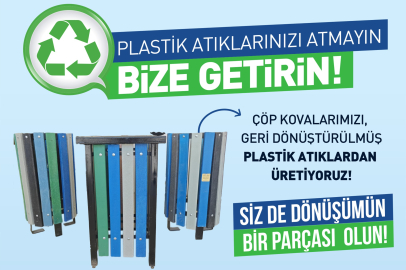 Çöp Kovaları Plastik Atıklardan Üretilecek!