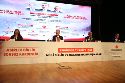 Milli Birlik ve Dayanışma Buluşmasına Yoğun Katılım