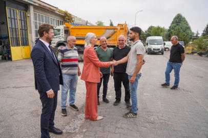 Başkan Subaşı Mesaiye Sanayi Esnafı İle Başladı