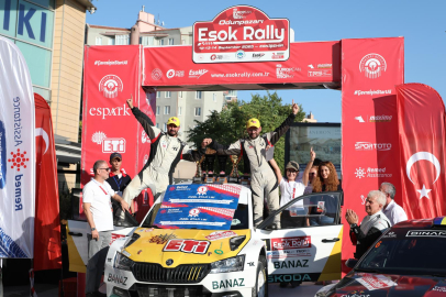 Odunpazarı ESOK Rallisi’nde Heyecan Sona Erdi