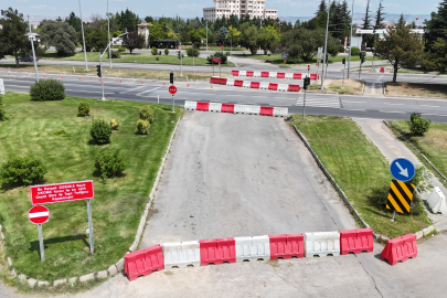Tepebaşı Kavşağı 18 Ekim'e Kadar Kapalı