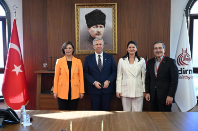 Başkan Ünlüce Edirne'de