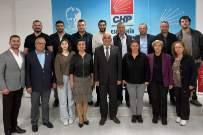 CHP Odunpazarı İlçe Yönetimi Görev Dağılımını Yaptı