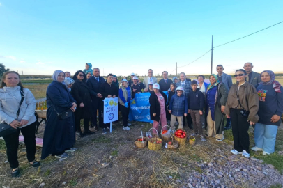 Topraktan Kalbe Projesi'nde Ürünler Toplandı