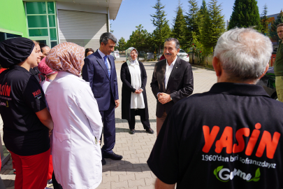 Başkan Ataç’tan Fabrikalara Ziyaret