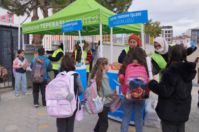 İlkokul Öğrencilerine Beslenme Desteği Başladı