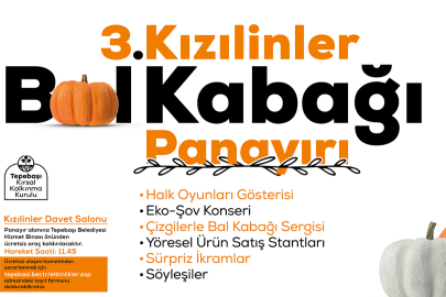 Kızılinler Bal Kabağı Panayırı 25 Ekim'de
