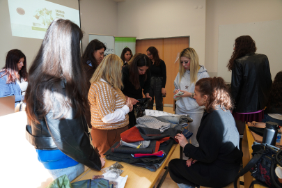 Moda Tasarım Öğrencilerinden Projeye Destek