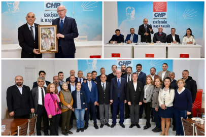 Başkan Kazım Kurt’tan İlçe Başkanı Rahmi Çınar'a Ziyaret