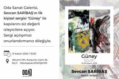 "Güney" Oda Art Sanat Galerisi’nde Sanatseverlerle Buluşuyor