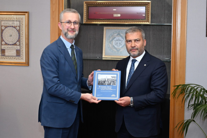 Büyükelçi Nariman Celal'den Rektör Adıgüzel'e Ziyaret