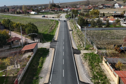 Alınca - Emirceoğlu Yolu Yenilendi