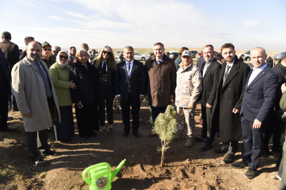 "Her Öğrenci Bir Fidan" Projesinde 6 Bin Fidan Doğayla Buluştu