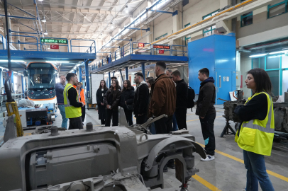 ESTÜ Öğrencilerine Estram'da Uygulamalı Eğitim