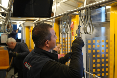 Tramvaylar Güven ve Hijyen İçin Titiz Bakımdan Geçiyor