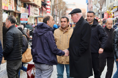 Başkan Kurt’tan Asarcıklı Caddesi’ndeİinceleme ve Esnaf Ziyareti