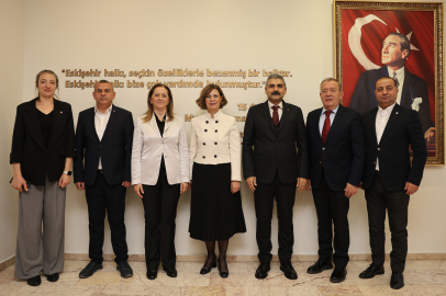 DİSK Heyetinden Başkan Ünlüce'ye Ziyaret