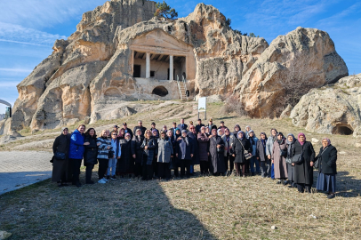 Muharip Gaziler ve Aileleri Frig Vadilerini Gezdi