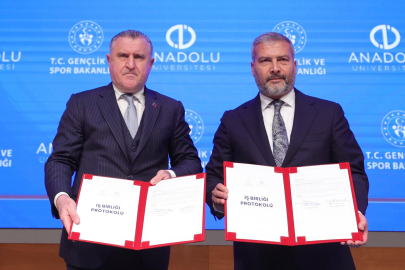 Anadolu Üniversitesi ile Gençlik ve Spor Bakanlığı Arasında İşbirliği