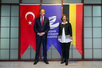 Belçika Büyükelçisi Van De Velde'den Başkan Ünlüce’ye Ziyaret