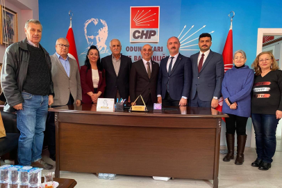 Mihalıççık Belediye Başkanı Haydar Çorum'dan CHP Odunpazarı’na Ziyaret
