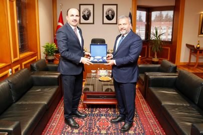 Konya Büyükşehir Belediye Başkanı Altay'dan Rektör Adıgüzel’e Ziyaret