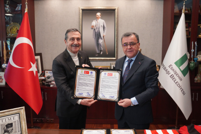 Tepebaşı Belediyesi ve Altıeylül Belediyesi Kardeş Belediye Oldu