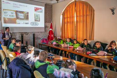 Öğrencilere Yerli Malı Haftasında Eğitim