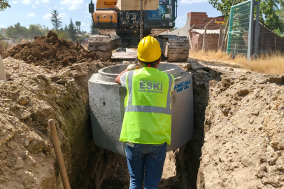 Çukurhisar'da Kanalizasyon Altyapısı Güçlendirildi