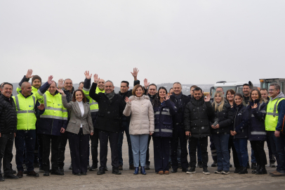 Başkan Ünlüce'den Yol Ekibine Moral Ziyareti