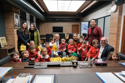 Miniklerden Eskişehir OSB'ye Yeni Yıl Ziyareti