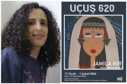 Jamila Kır'ın "Uçuş 620" Sergisi Oda Art'ta Sanatseverlerle Buluşuyor