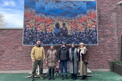 "Savaşın Çocukları" Avlu Sanatta Yerini Aldı