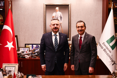 Vali Aksoy'dan Başkan Ataç'a Veda Ziyareti