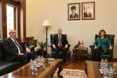 Başkan Ünlüce ve Başkan Kurt'tan Vali Yılmaz'a Ziyaret