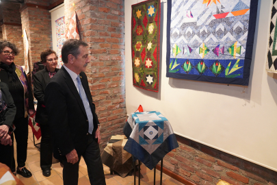 Kırkyama Sergisi Sanatseverlerle Buluştu