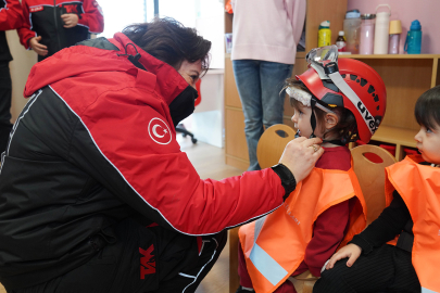 Afet Bilinci Küçük Yaşta Öğretiliyor