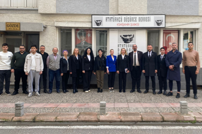 ​Zafer Partisi’nden ADD Eskişehir Şubesi’ne Ziyaret