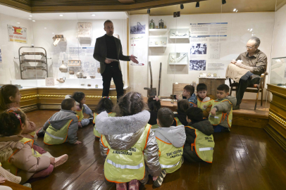 Minik Ziyaretçiler ETO Müze'yi Keşfetti