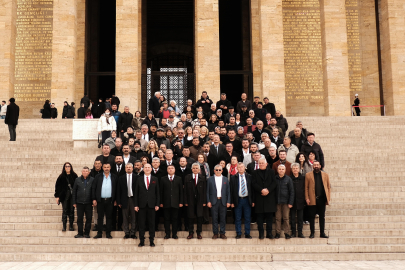 HABEV ve Alevi - Bektaşi Köy Dernekleri Ata'nın Huzurunda