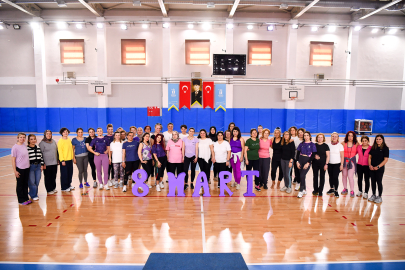 Kadınlar Dans ve Spor Etkinliğinde Keyifli Anlar Yaşadı