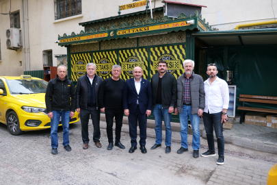 Başkan Albayrak’tan Taksici Esnafına Ziyaret