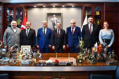 Eskişehir Gazeteciler Cemiyeti'nden Başkan Ataç’a Ziyaret