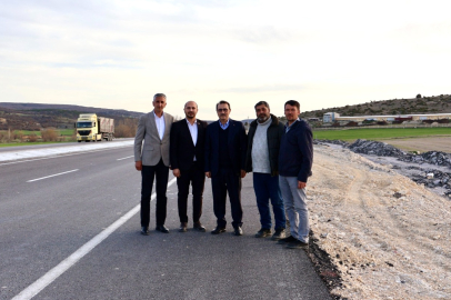 Fatih Dönmez Eskişehir Seyitgazi Yol Çalışmalarını İnceledi