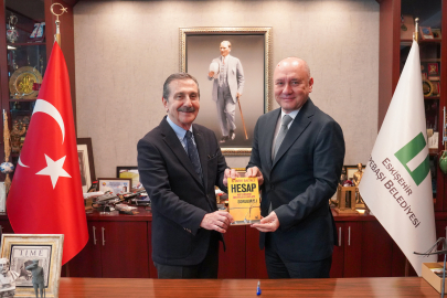 Tarık Balyalı’dan Başkan Ataç’a Ziyaret