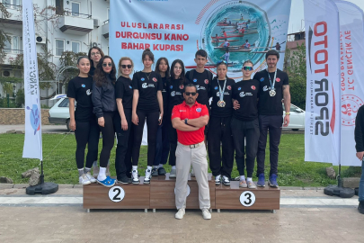 Eskişehirli Kanocular Muğla'dan Gururla Döndü