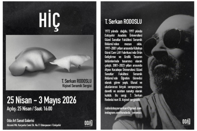 T. Serkan Rodoslu’nun "Hiç" Sergisi Kapılarını Açıyor