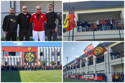 Taraftarlardan Eskişehirsporlu Futbolculara Moral